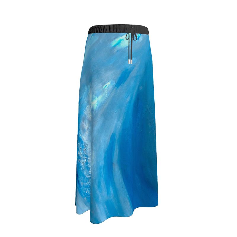 Two-Layer Maxi Skirt Wave - FABA Collection