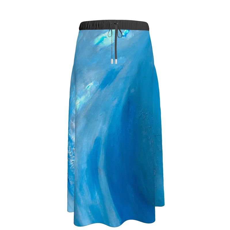 Two-Layer Maxi Skirt Wave - FABA Collection