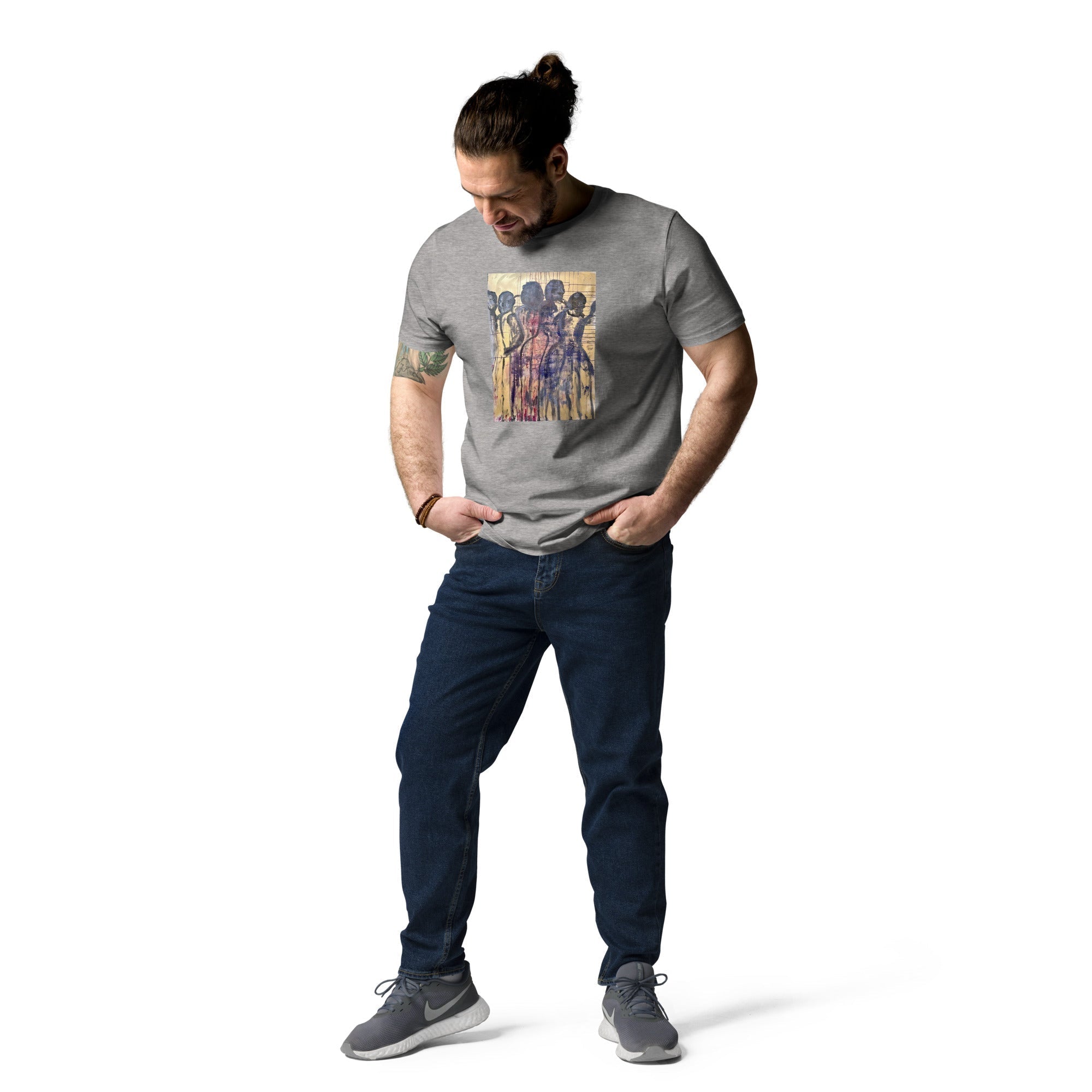 Unisex organic cotton t-shirt Connection - FABA Collection