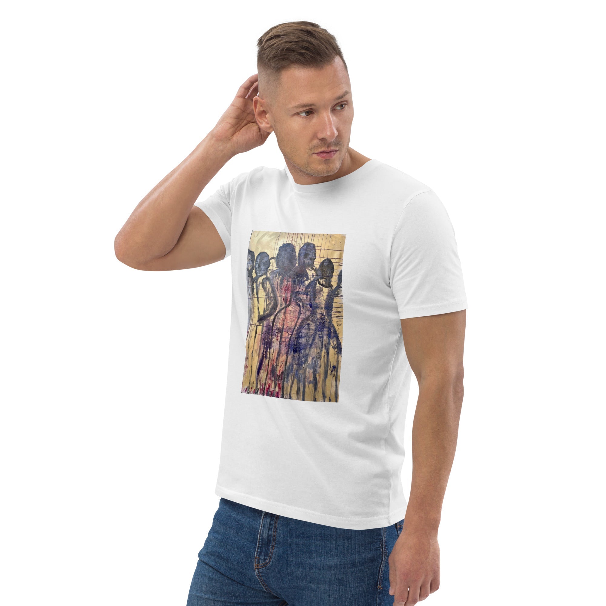 Unisex organic cotton t-shirt Connection - FABA Collection