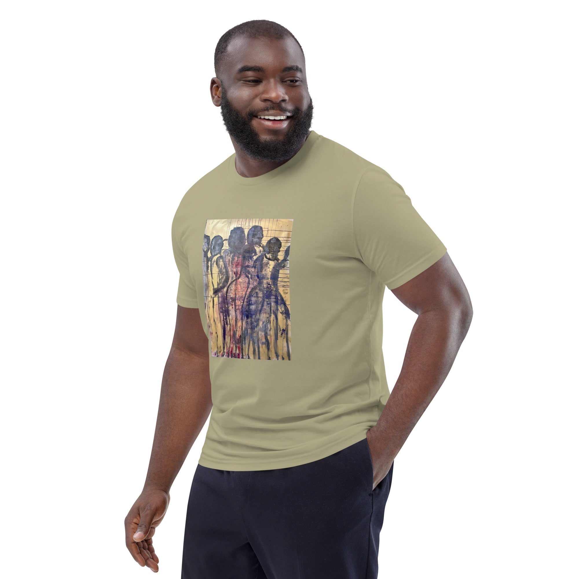 Unisex organic cotton t-shirt Connection - FABA Collection