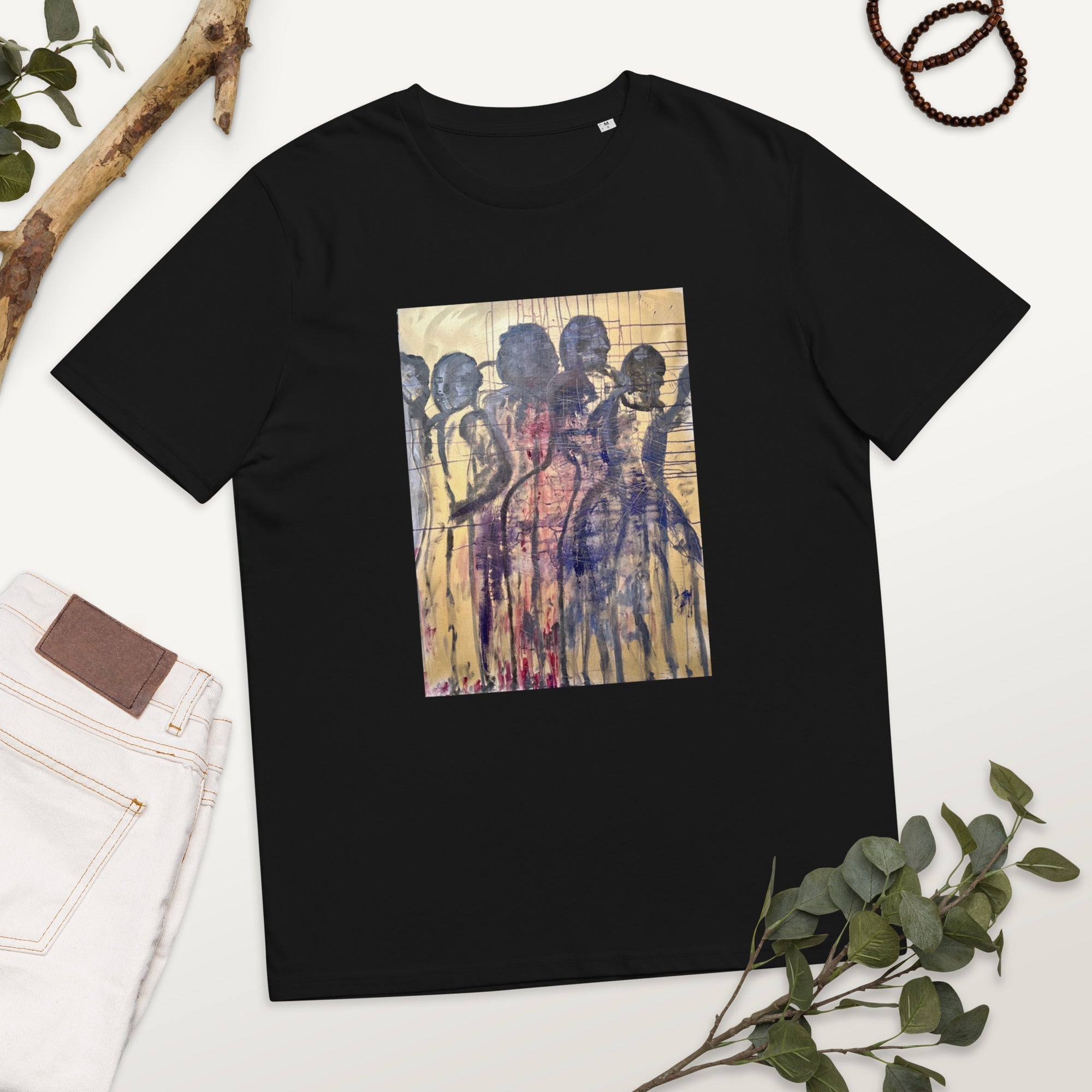 Unisex organic cotton t-shirt Connection - FABA Collection