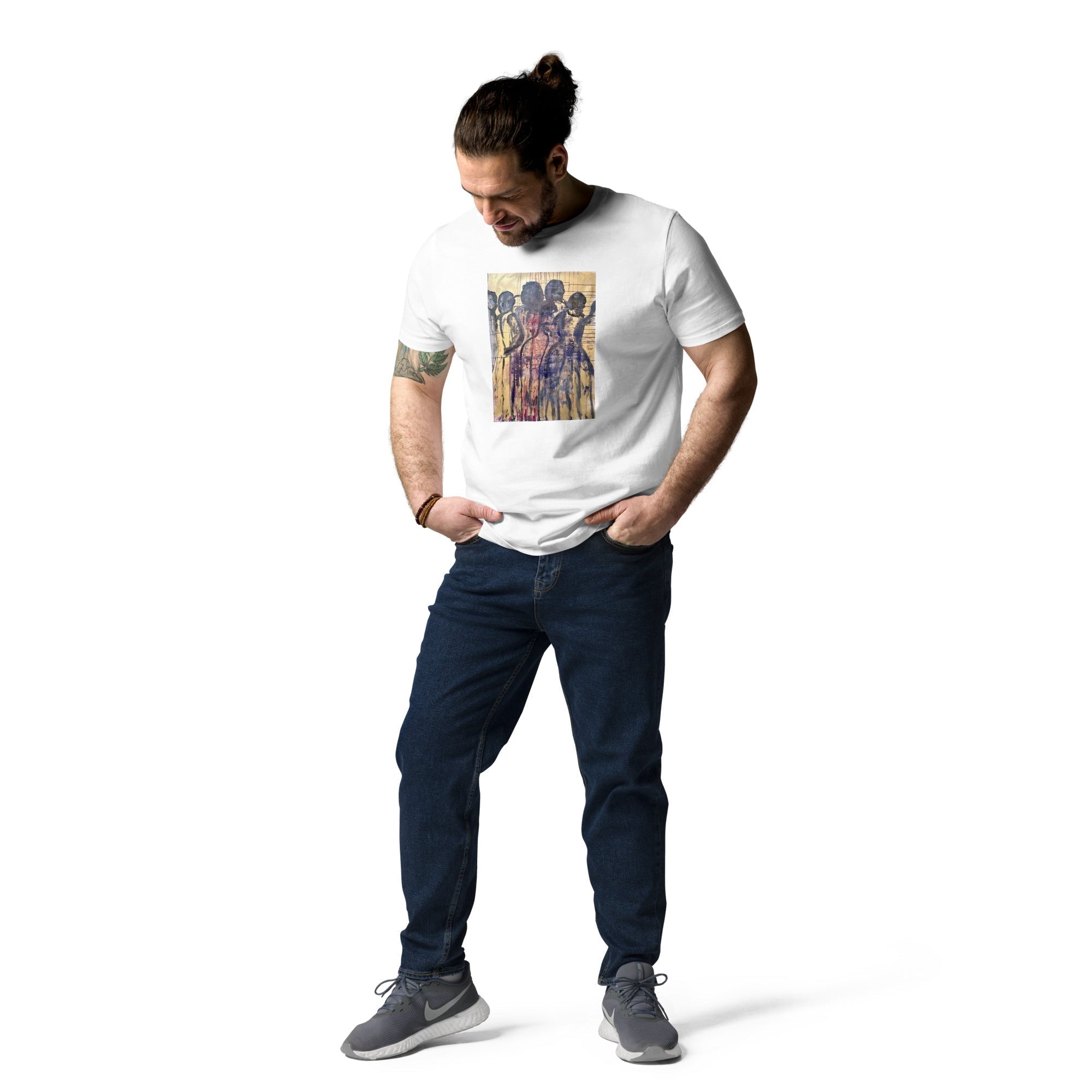 Unisex organic cotton t-shirt Connection - FABA Collection