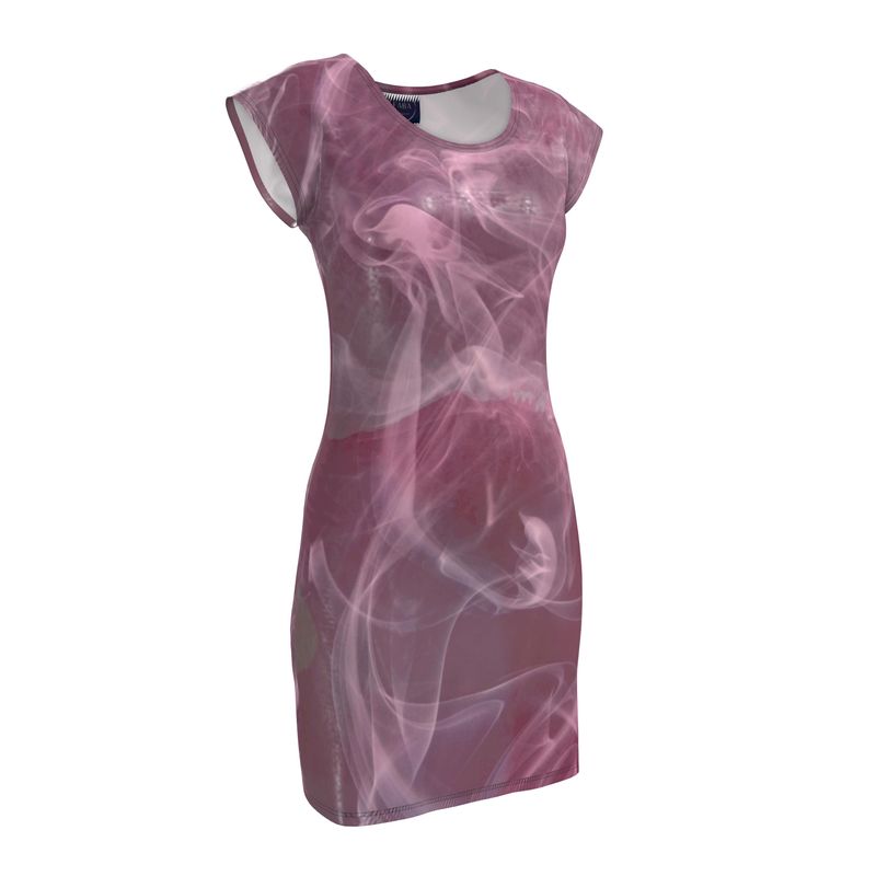 Velours Tunic Dress Pink Smoke - FABA Collection