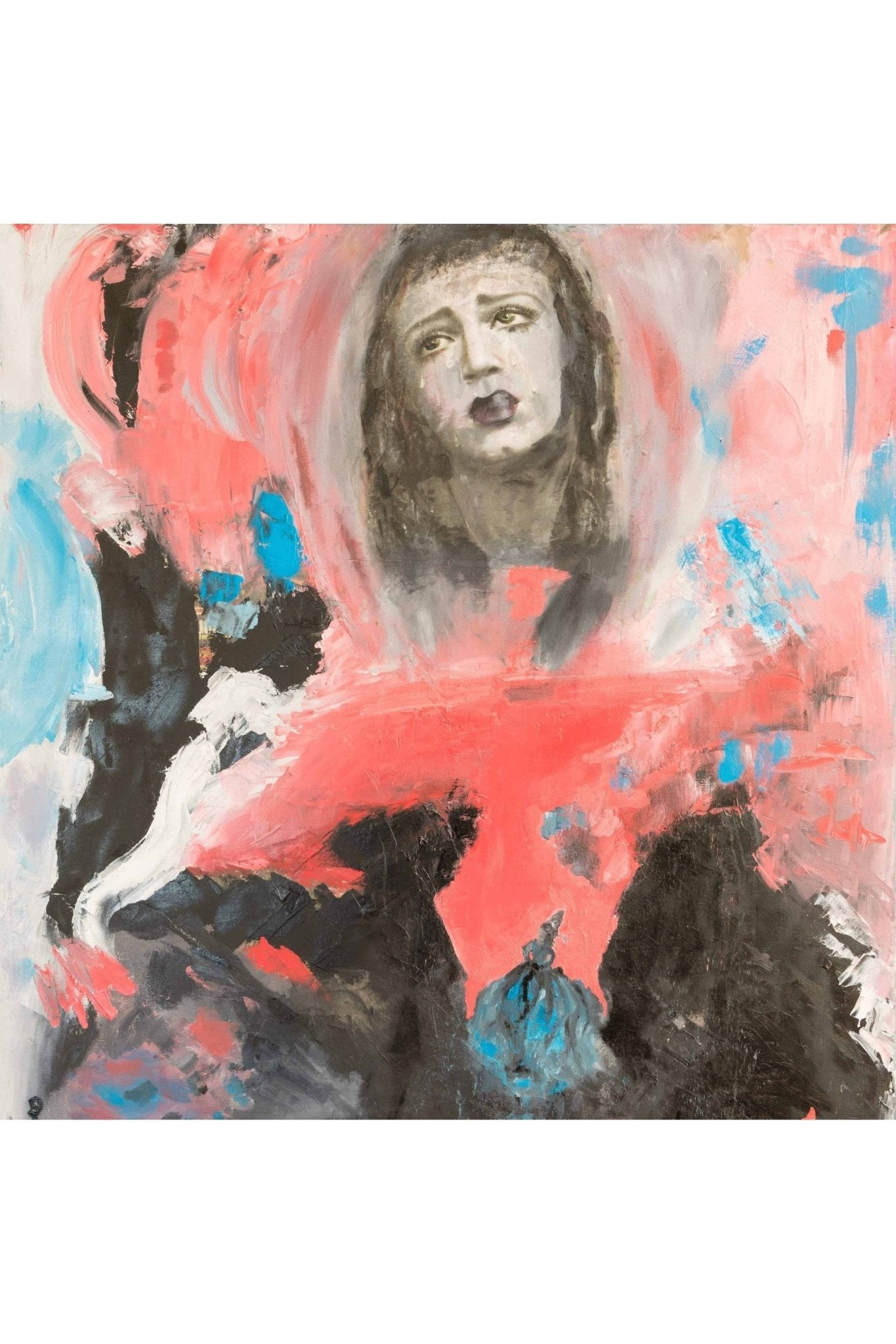 Weeping Gaia Mixed Media Art - FABA Collection