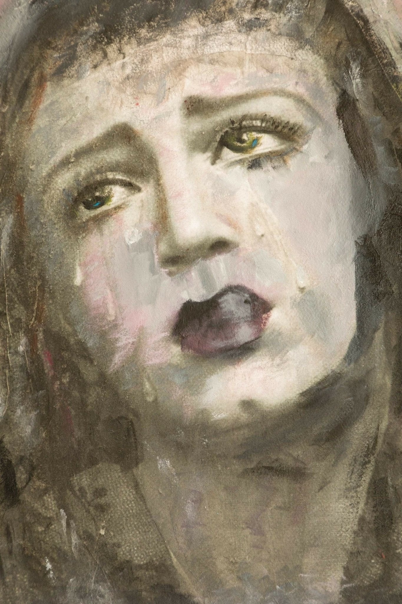 Weeping Gaia Mixed Media Art - FABA Collection