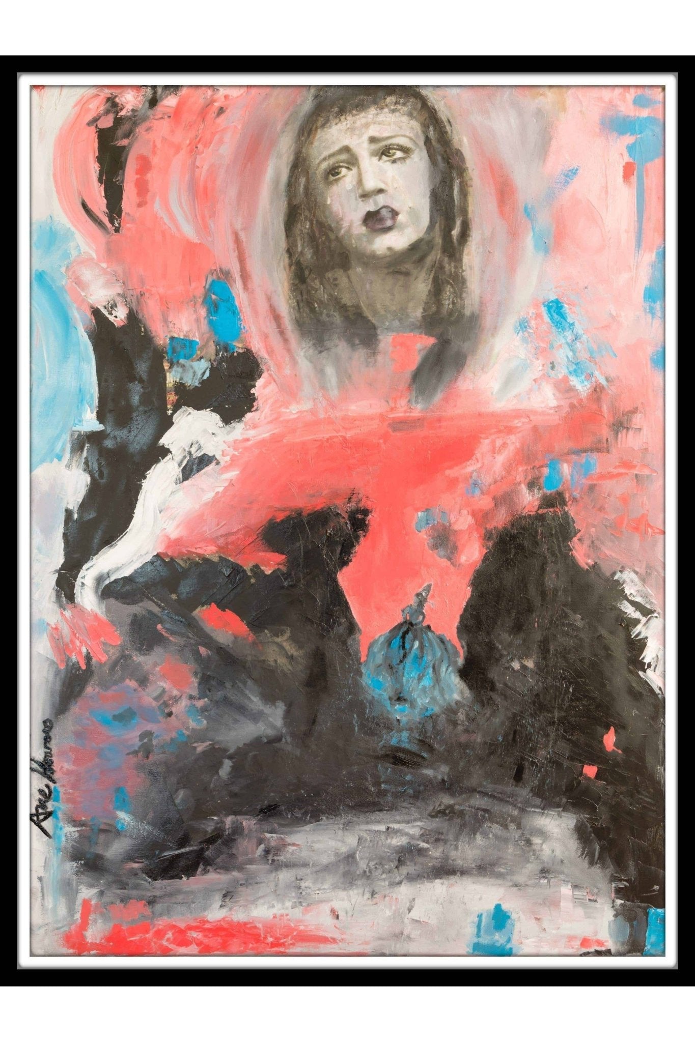 Weeping Gaia Mixed Media Art - FABA Collection