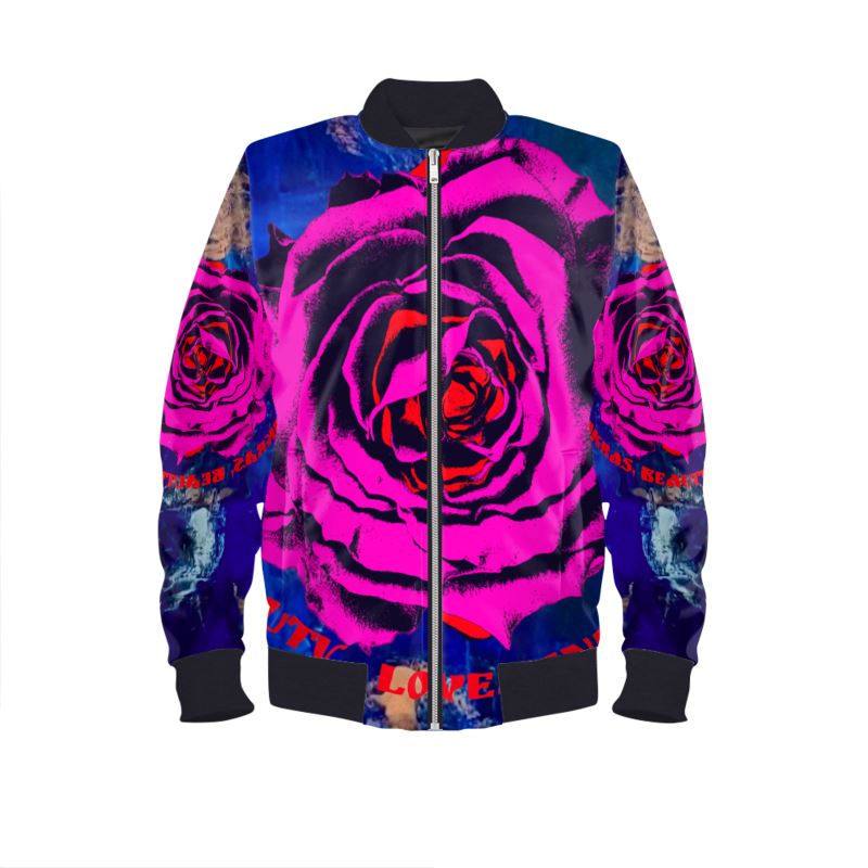 Women's Bomber Jacket CHAKRAS, LOVE & BEAUTY - FABA Collection