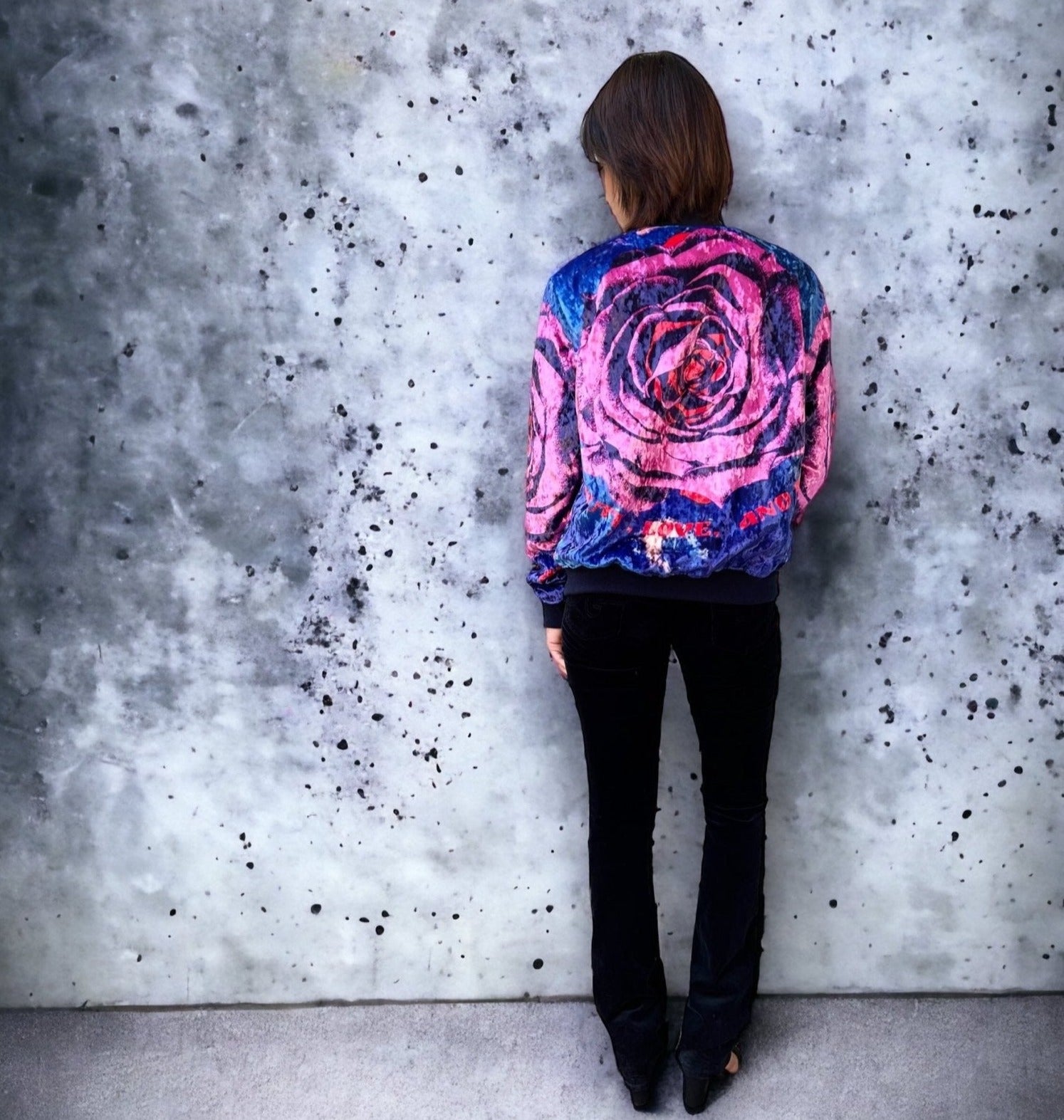 Women's Bomber Jacket CHAKRAS, LOVE & BEAUTY - FABA Collection