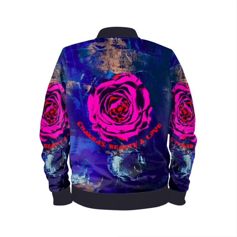 Women's Bomber Jacket CHAKRAS, LOVE & BEAUTY - FABA Collection