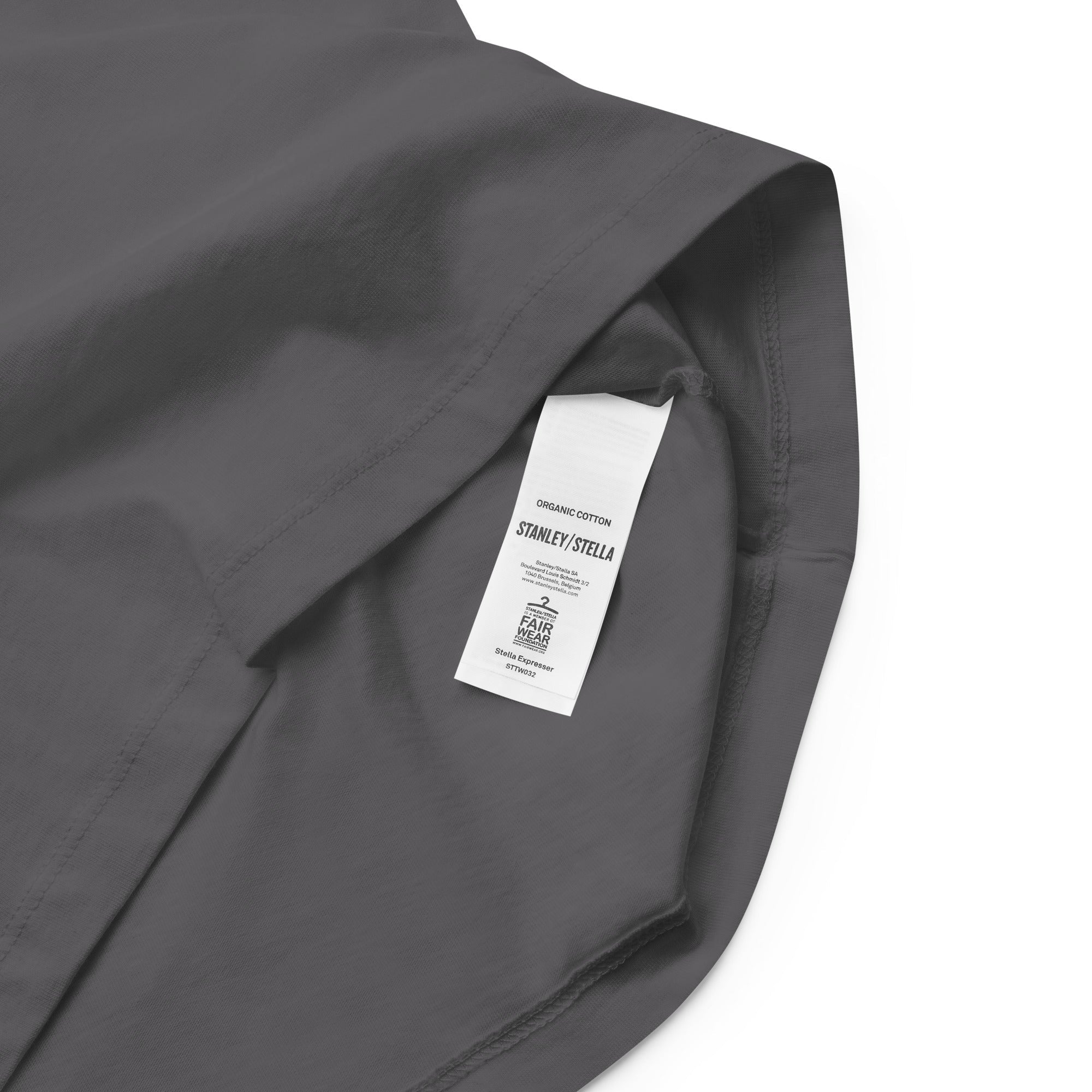 Women's fitted organic cotton tee Go West Cowgirl - FABA Collection