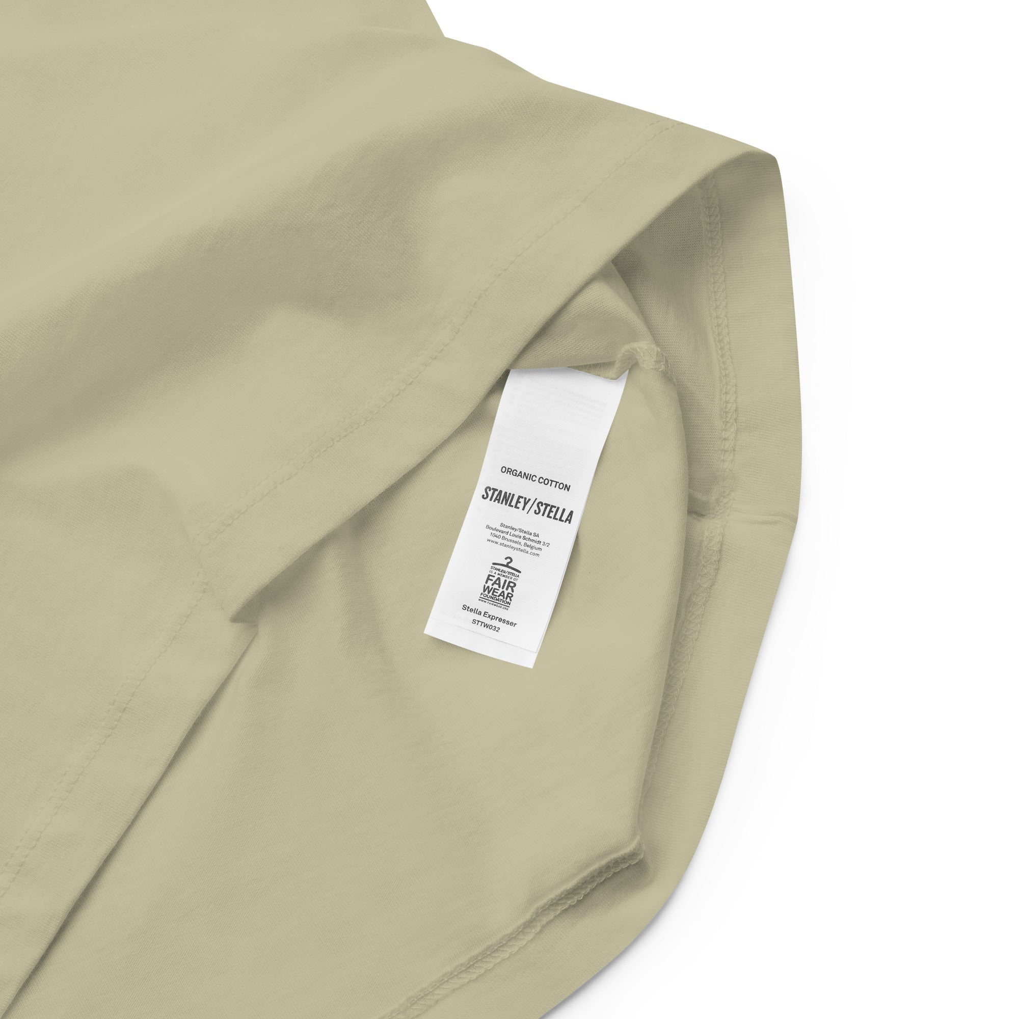 Women's fitted organic cotton tee Go West Cowgirl - FABA Collection