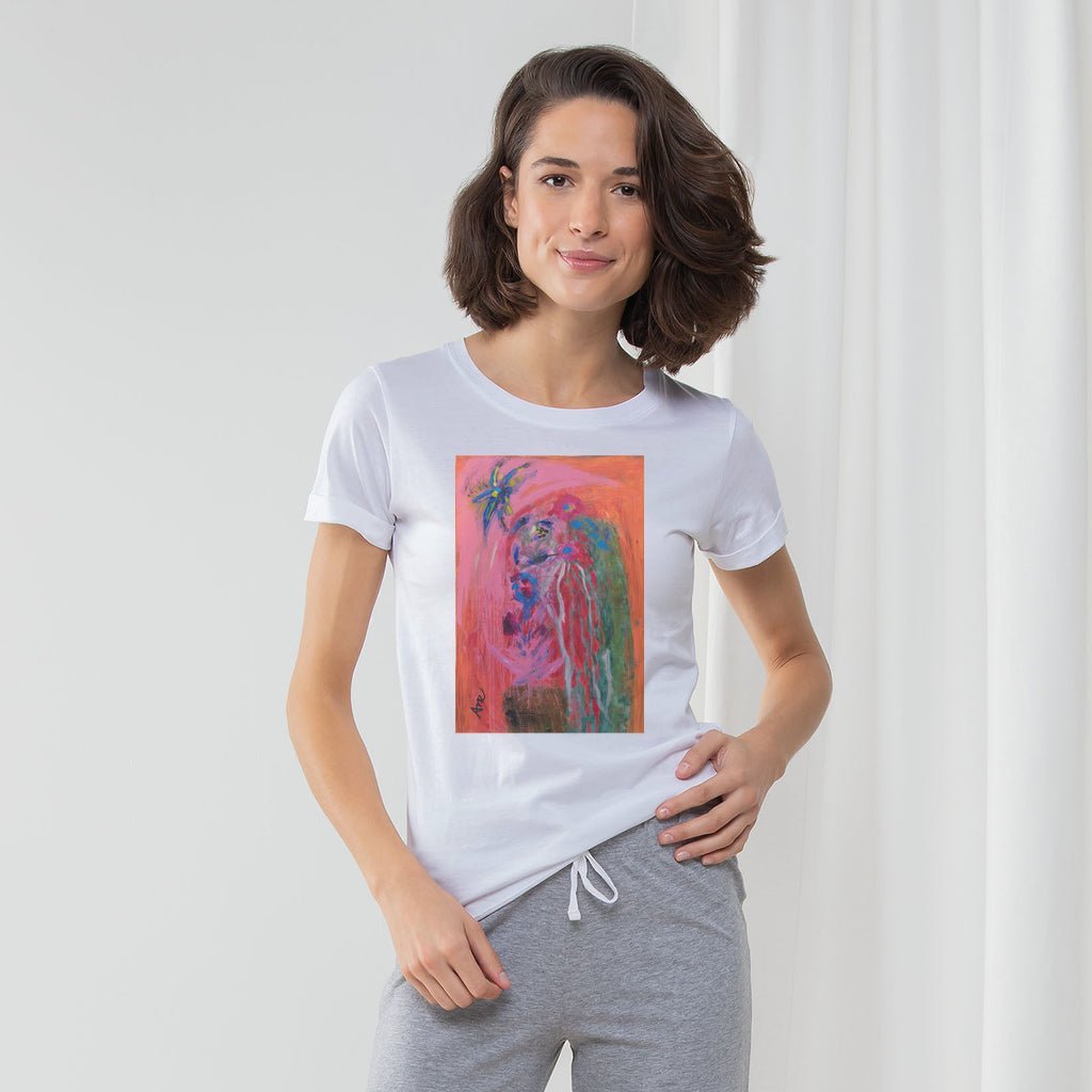 Women's Long Pant Cotton Pajama Set Bird of Paradise - FABA Collection