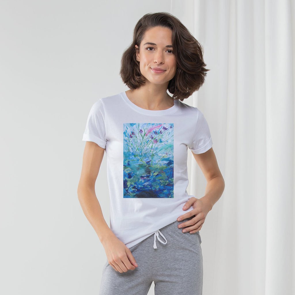 Women's Long Pant Cotton Pajamas Set Secret Life of Plants - FABA Collection