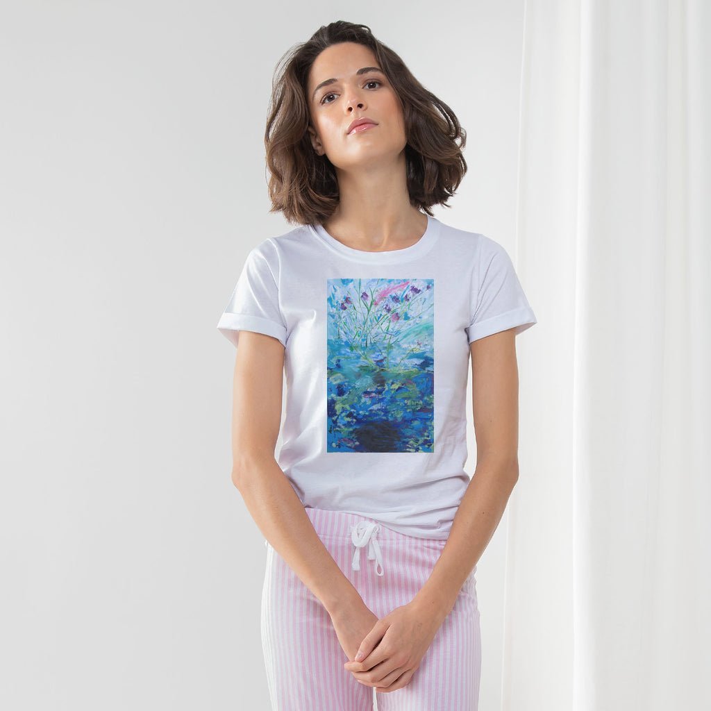 Women's Long Pant Cotton Pajamas Set Secret Life of Plants - FABA Collection