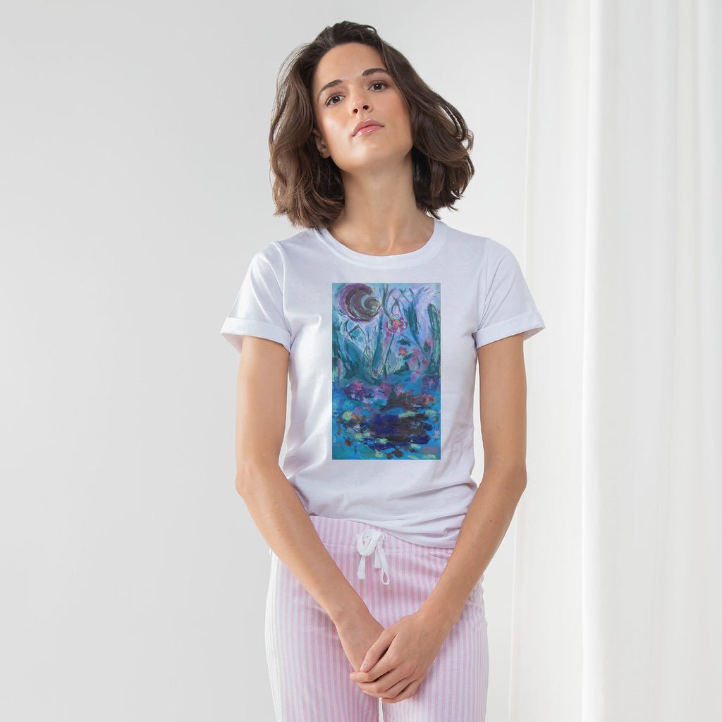 Women's Long Pant Pajama Set Mystic Pond - FABA Collection