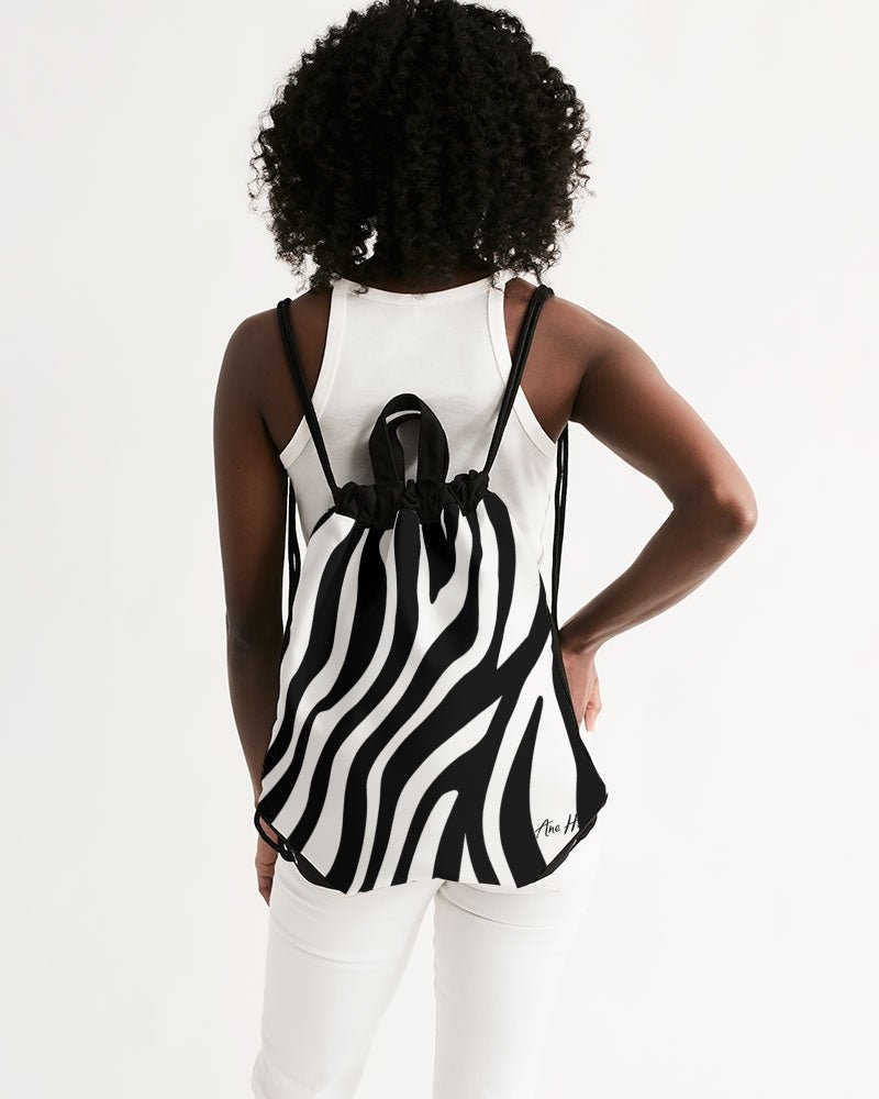 Zebra Signed Canvas Drawstring Bag - FABA Collection