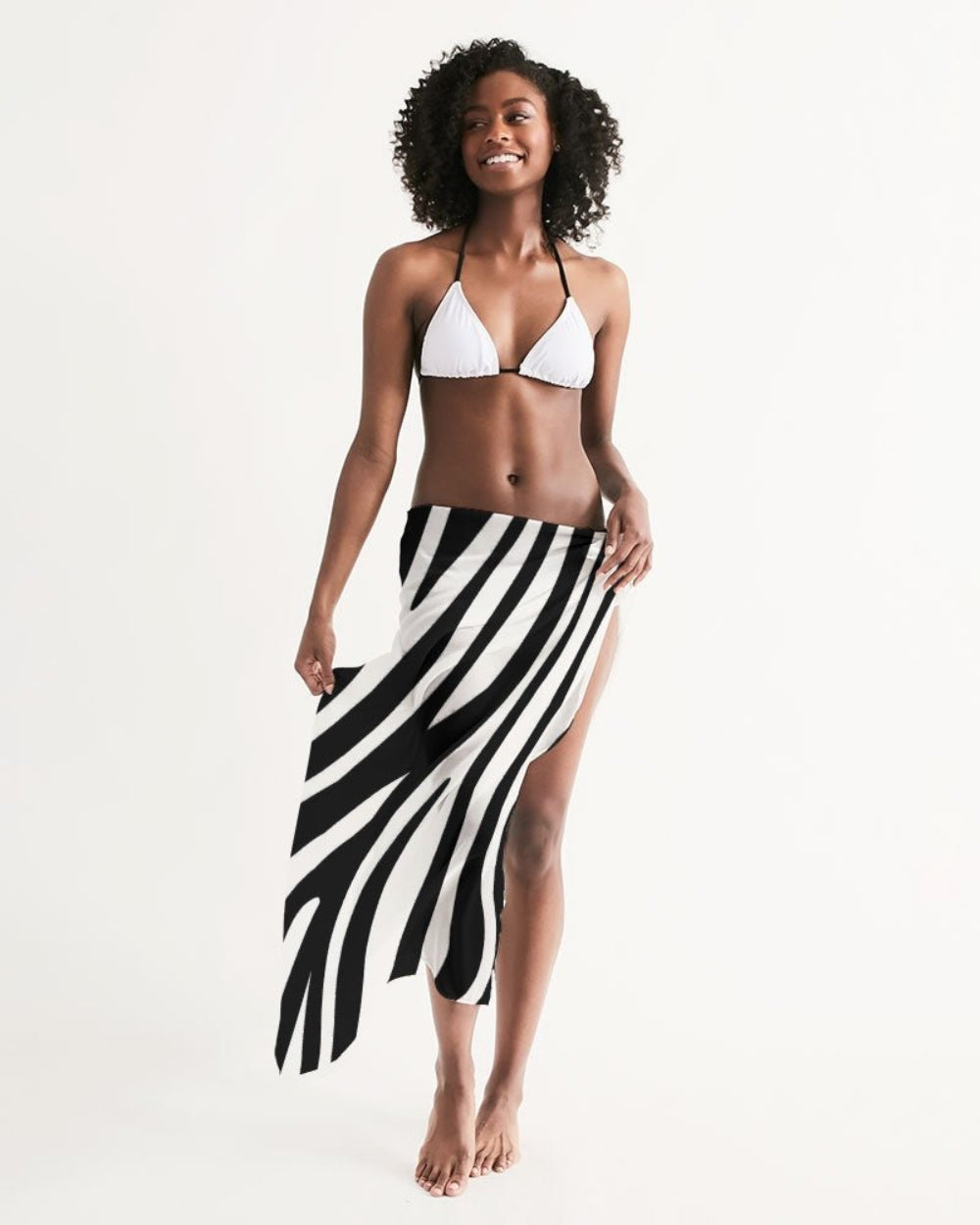 Zebra Swim Cover Up - FABA Collection