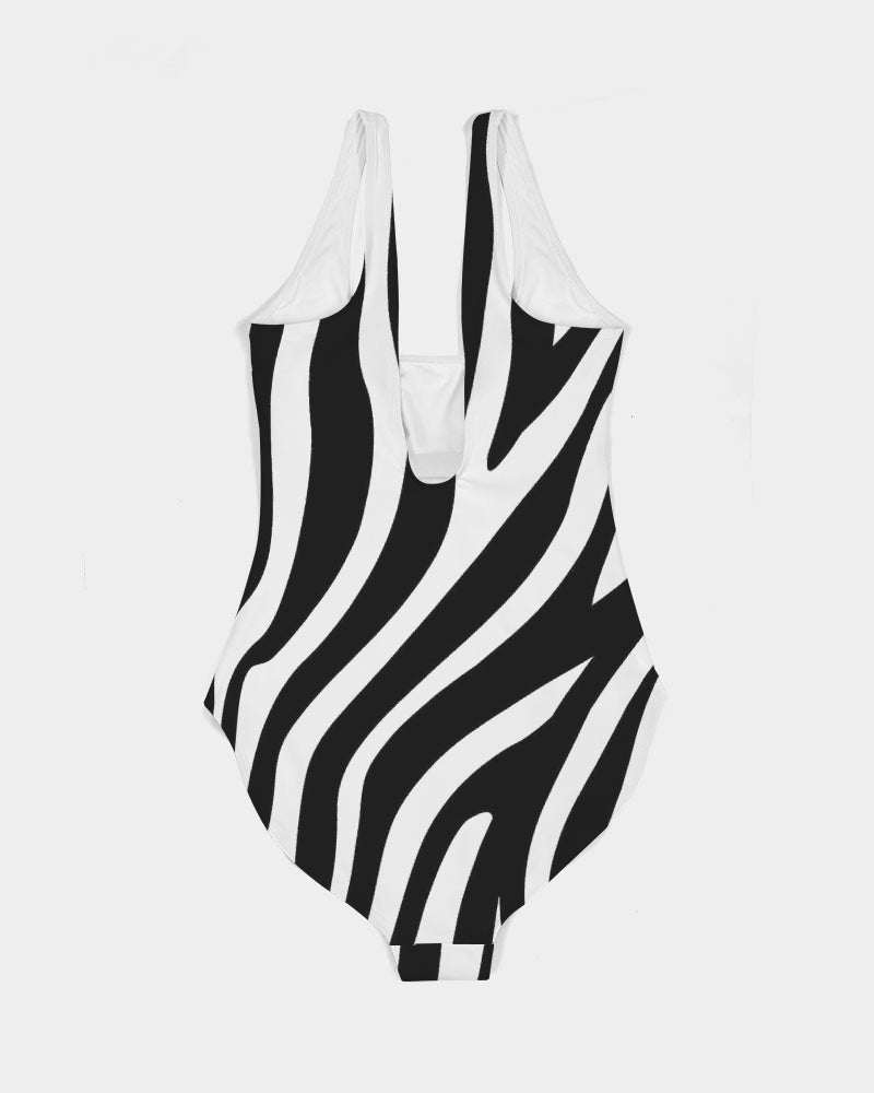 Zebra Women's One-Piece Swimsuit - FABA Collection