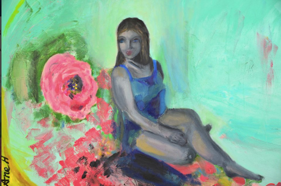 Art Review: Ane Howard Abstract Figurative Oil Painter - FABA Collection