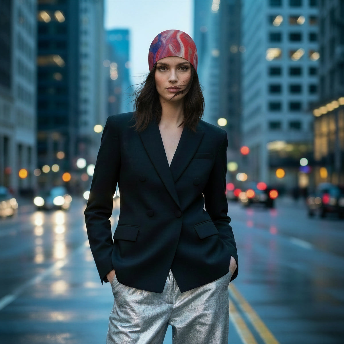 Bird of Paradise Bamboo Beanie