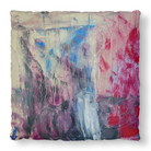 Abstract Sailing Tufted Floor Pillows square