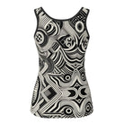 Monochrome Geometric Tank  Exclusive to FABA -BACK