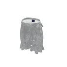 Grey Smoke Flounce Short Skirt - FABA Collection