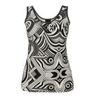 Monochrome Geometric Tank  Exclusive to FABA