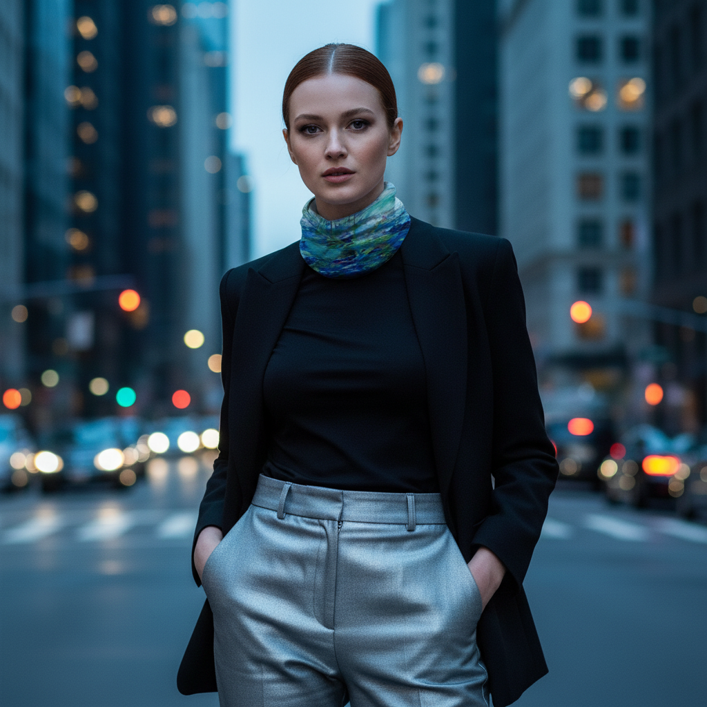 Neck Warmer Secret Life of Plants- FABA