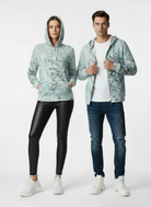 Oversized Hoodie Sparks loopback jersey relaxed unisex fit hood interior sparks graffiti 100% polyester OEKO certified handmade in London