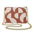 rust Echoes gold chain clutch