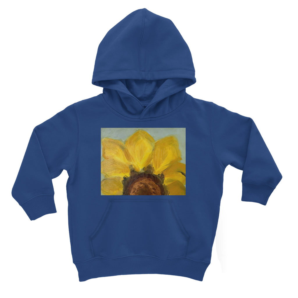 Sunflower Classic Kids Cotton Hoodie-FABA Collection 