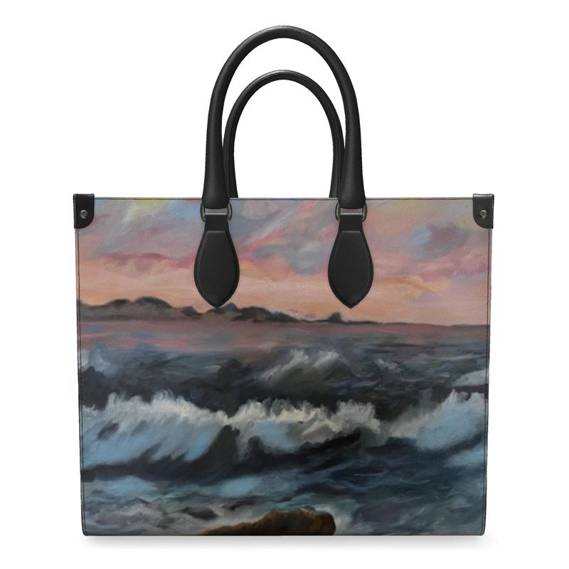 Pre Order Handcrafted Leather Shopper Bag Big Sur-FABA Collection 