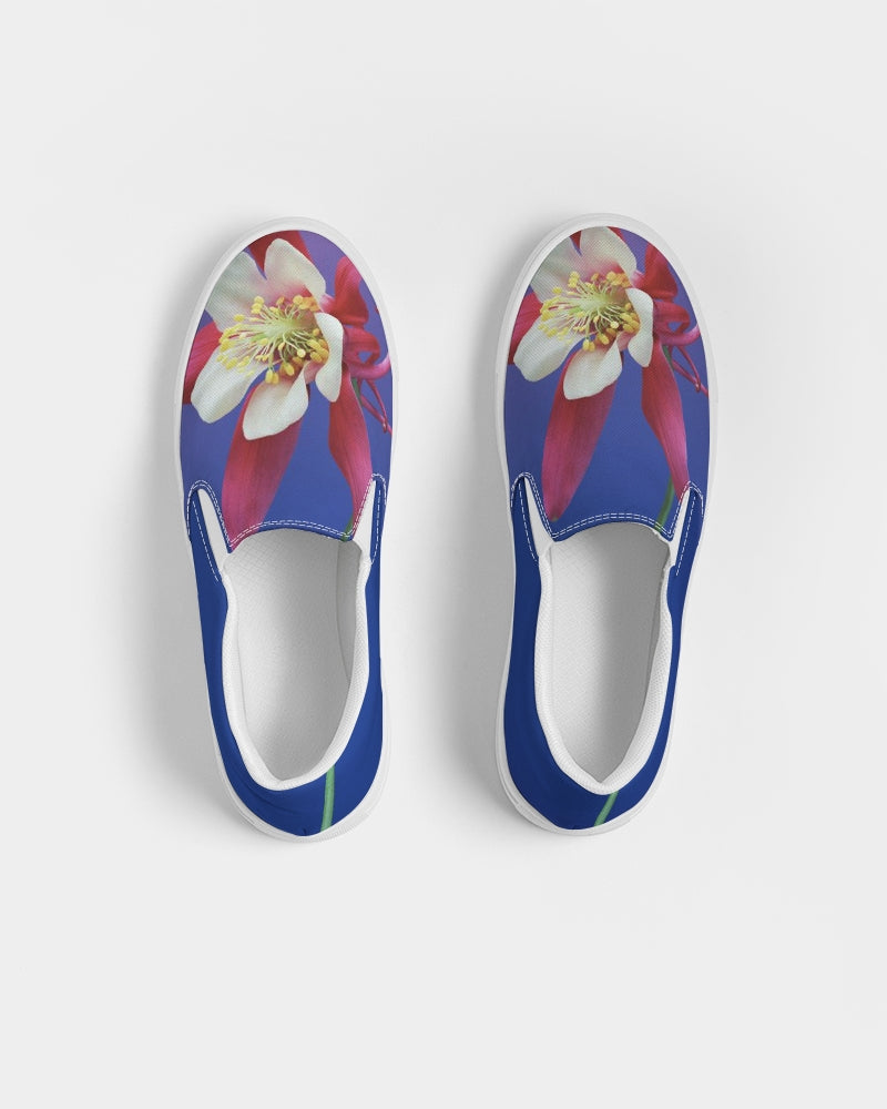 One Flower Women's Slip-On Canvas Shoe-FABA Collection 