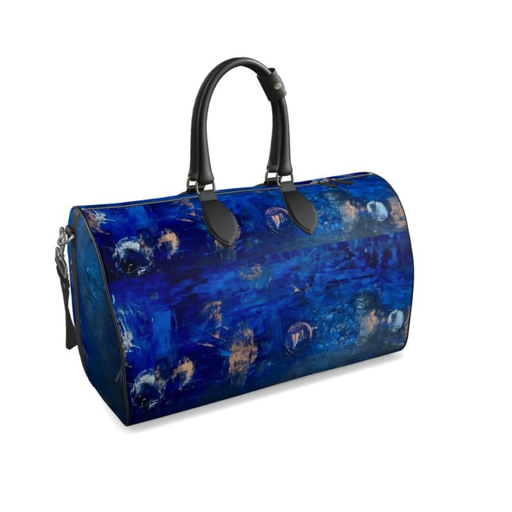 Leather Duffle Bag Seven Chakras-FABA Collection 