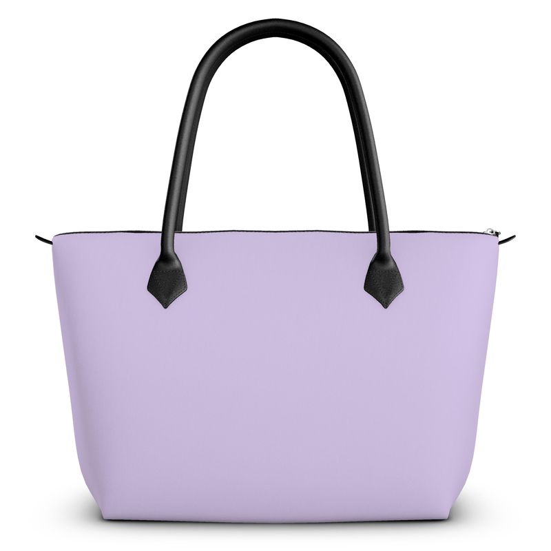 ZipTop Handcrafted Handbag Periwinkle-FABA Collection 