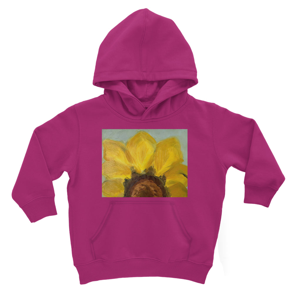 Sunflower Classic Kids Cotton Hoodie-FABA Collection 