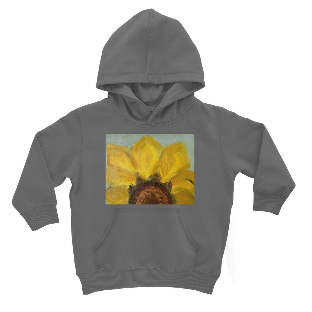 Sunflower Classic Kids Cotton Hoodie-FABA Collection 