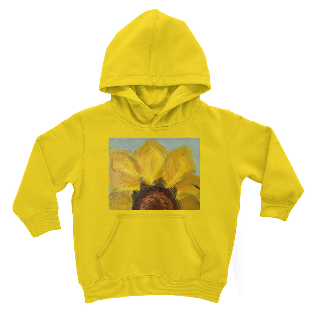 Sunflower Classic Kids Cotton Hoodie-FABA Collection 