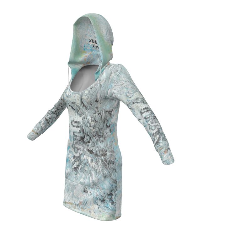 Eco-Friendly Hoodie Dress Let Your Light Shine Bright-FABA Collection 