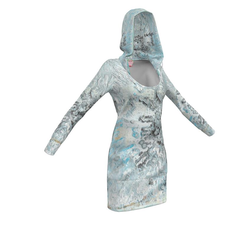 Eco-Friendly Hoodie Dress Let Your Light Shine Bright-FABA Collection 