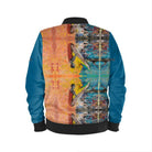 Back of Men's Bomber Jacket Swan Dive Graffiti - FABA Collection