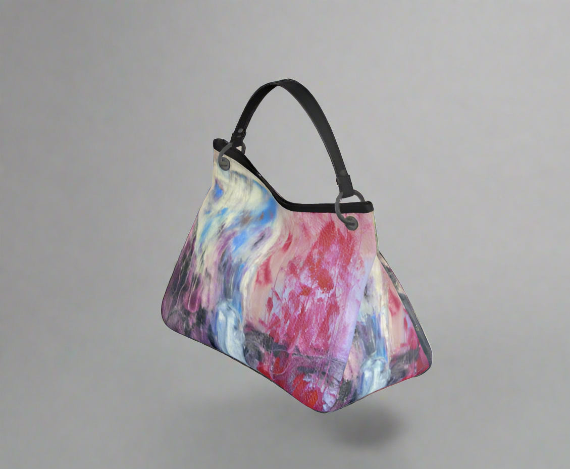 Talbot Slouch Leather Bag Abstract Sailing-FABA Collection 