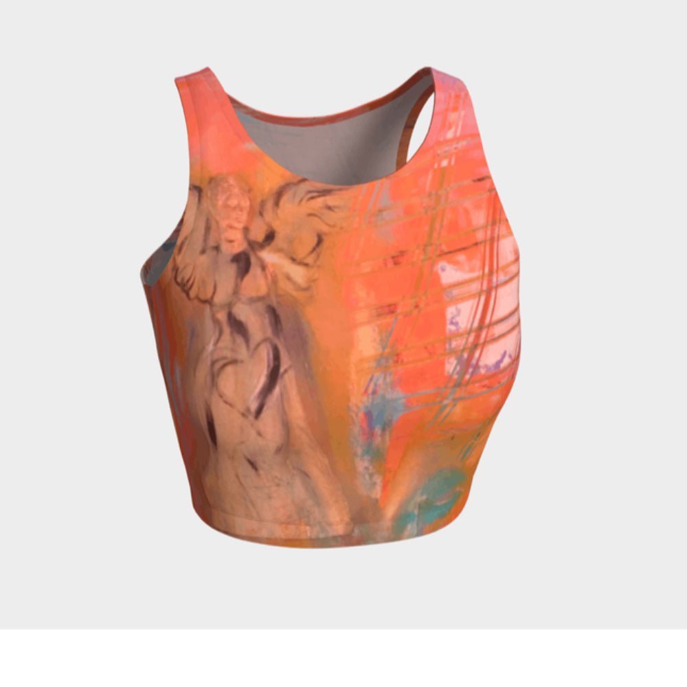 Athletic Crop Tank Top City of Angel - FABA Collection