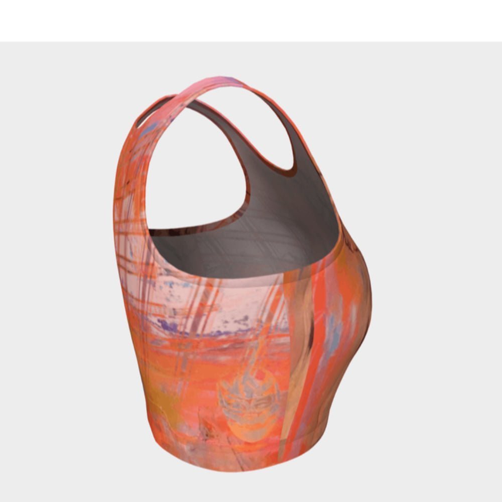 Athletic Crop Tank Top City of Angel - FABA Collection