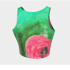 Athletic Crop Tank Top Flower Power - FABA Collection