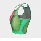 Athletic Crop Tank Top Flower Power - FABA Collection