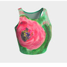 Athletic Crop Tank Top Flower Power - FABA Collection