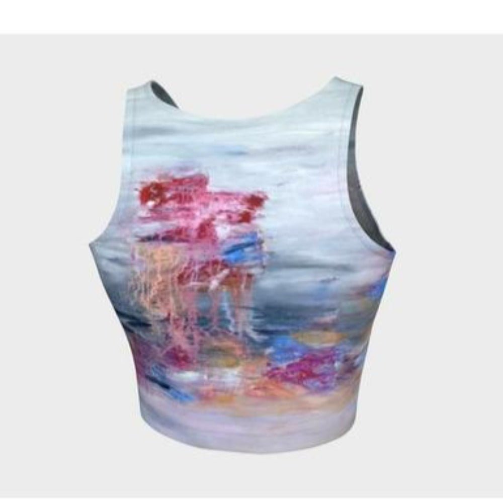 Athletic Crop Tank Top Medusa - FABA Collection